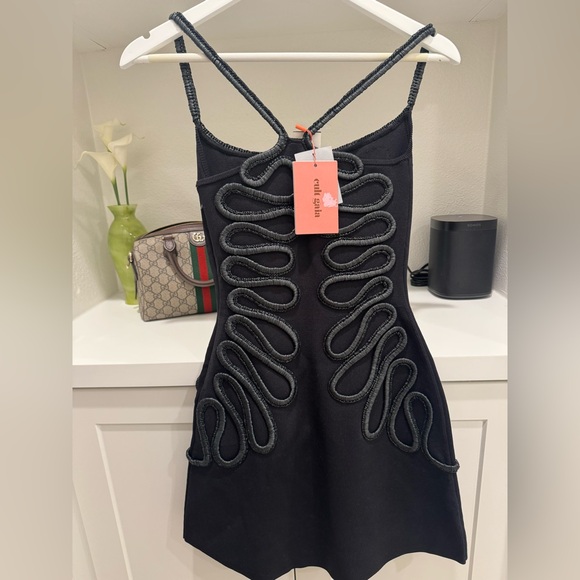 Cult Gaia Black Aimee mini dress - Picture 3 of 6